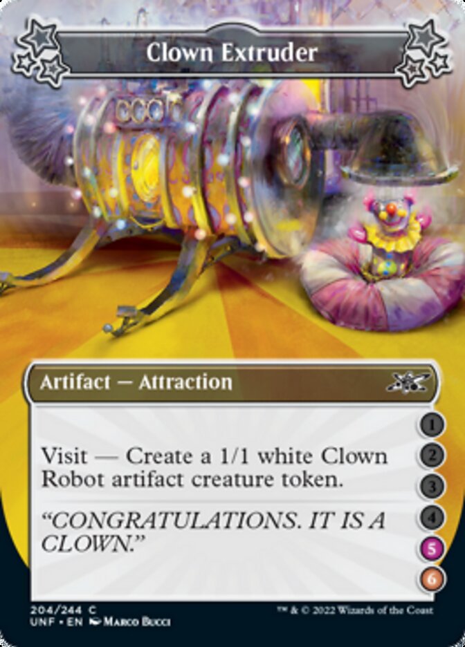 Clown Extruder (5-6) [Unfinity] | Card Citadel