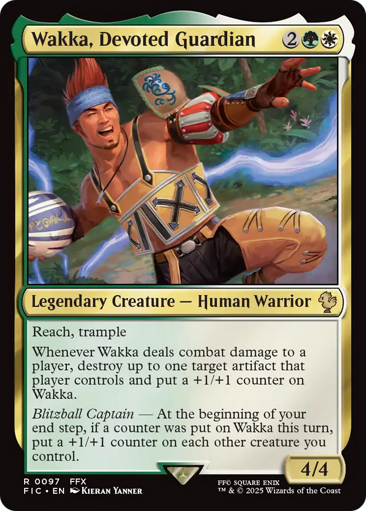 Wakka, Devoted Guardian [FINAL FANTASY Commander] | Card Citadel