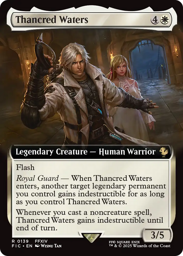 Thancred Waters (Extended Art) [FINAL FANTASY Commander] | Card Citadel