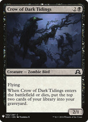 Crow of Dark Tidings [Mystery Booster] | Card Citadel