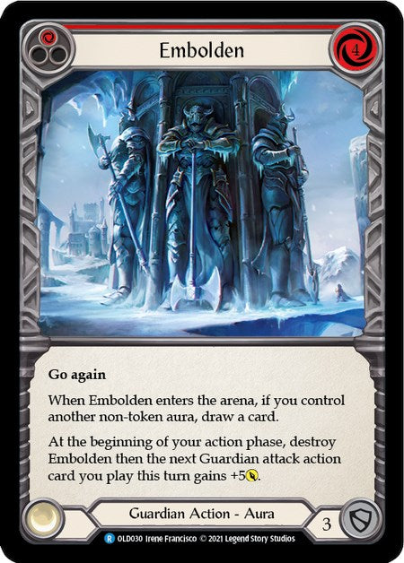 Embolden (Red) [OLD030] (Tales of Aria Oldhim Blitz Deck)  1st Edition Normal | Card Citadel