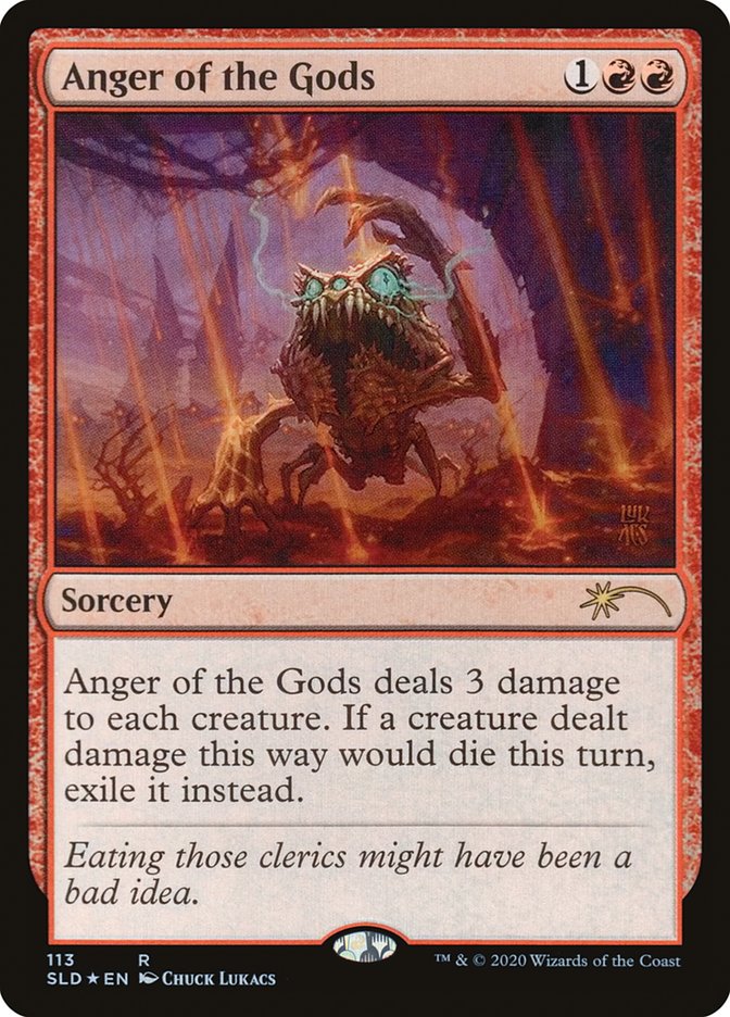 Anger of the Gods [Secret Lair Drop Series] | Card Citadel