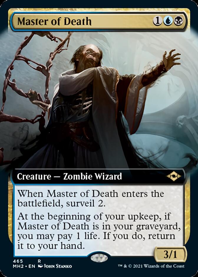 Master of Death (Extended Art) [Modern Horizons 2] | Card Citadel