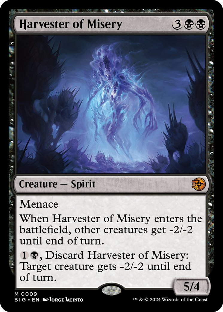 Harvester of Misery [Outlaws of Thunder Junction: The Big Score] | Card Citadel