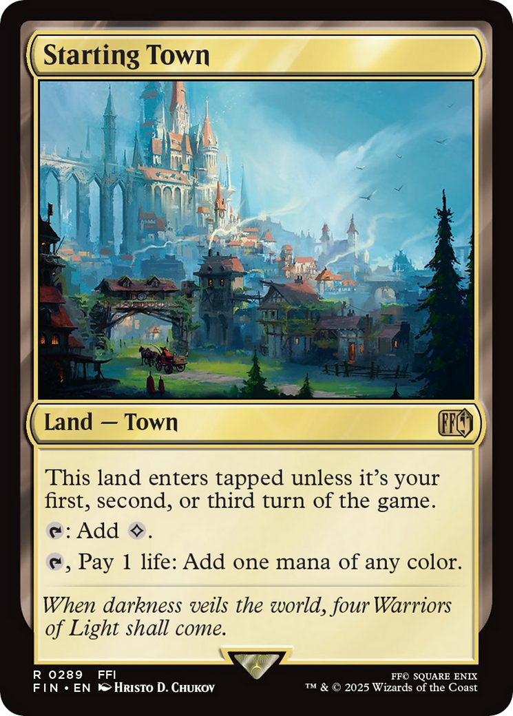 Starting Town [FINAL FANTASY] | Card Citadel