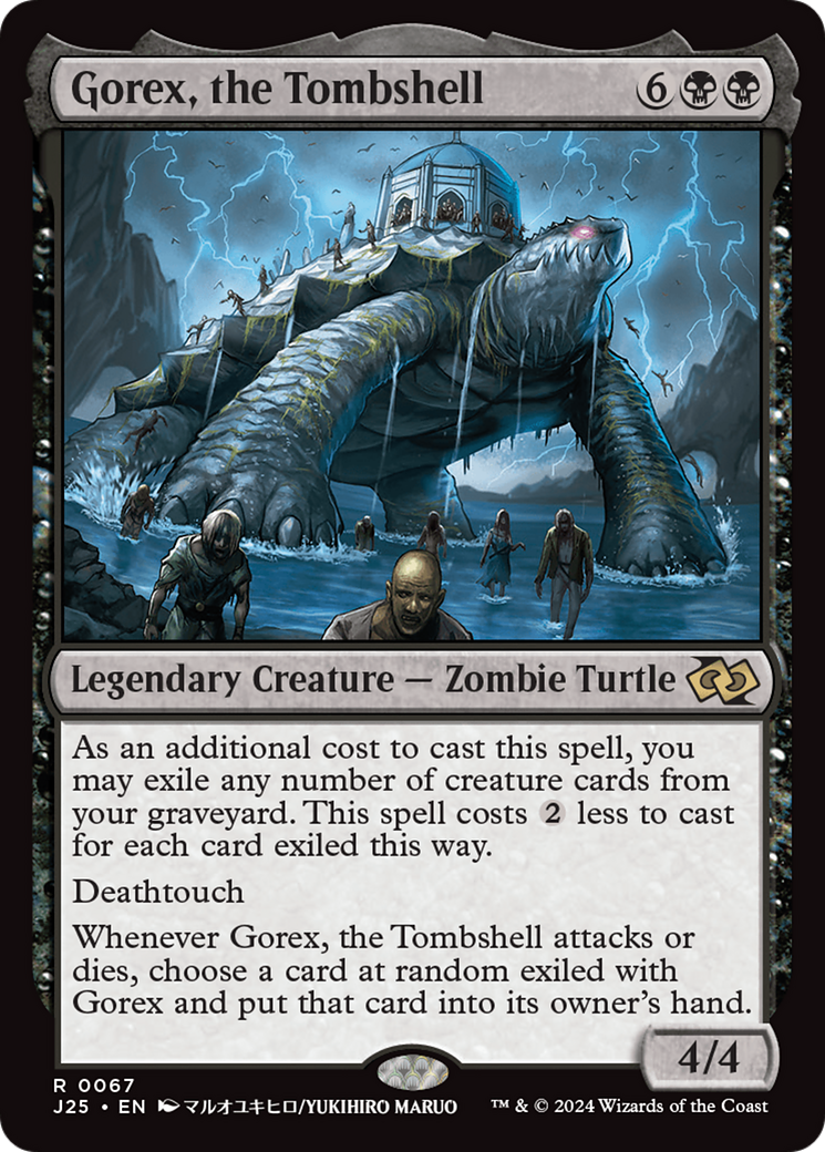 Gorex, the Tombshell (Anime) [Foundations Jumpstart] | Card Citadel