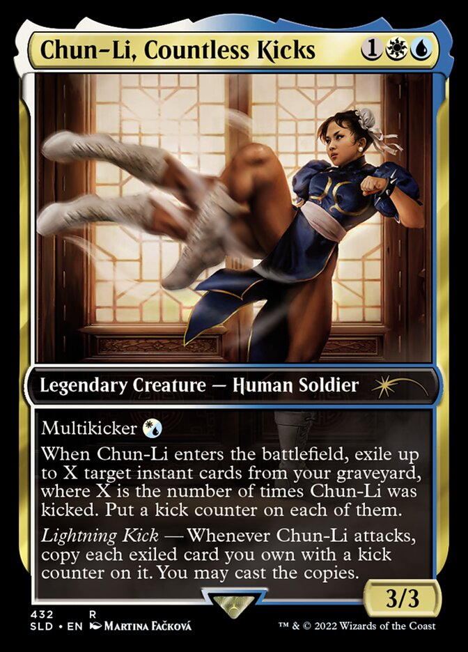 Chun-Li, Countless Kicks [Secret Lair Drop Series] | Card Citadel