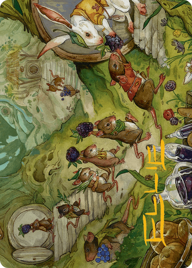 For the Common Good Art Card (43/54) (Gold-Stamped Signature) [Bloomburrow Art Series] | Card Citadel