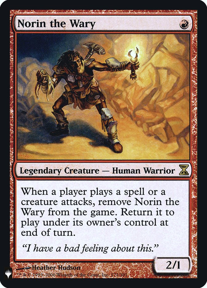 Norin the Wary [Mystery Booster] | Card Citadel