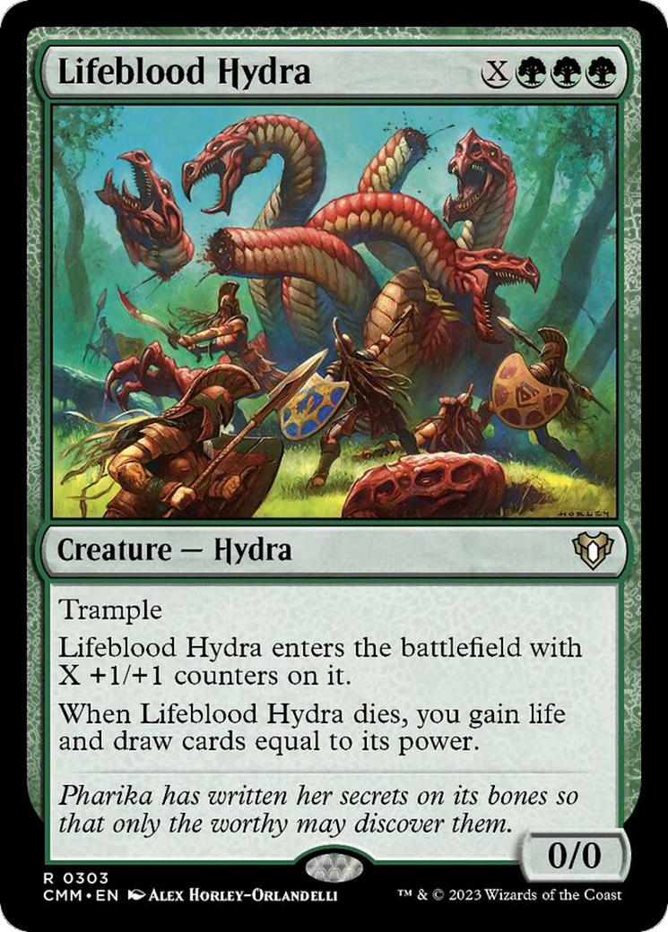 Lifeblood Hydra [Commander Masters] | Card Citadel