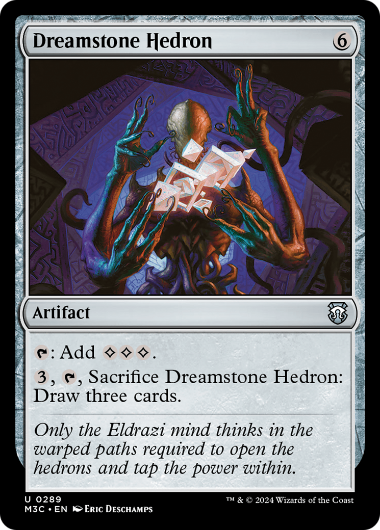 Dreamstone Hedron (Ripple Foil) [Modern Horizons 3 Commander] | Card Citadel