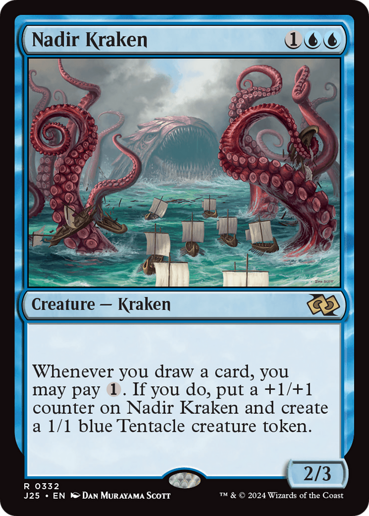 Nadir Kraken [Foundations Jumpstart] | Card Citadel