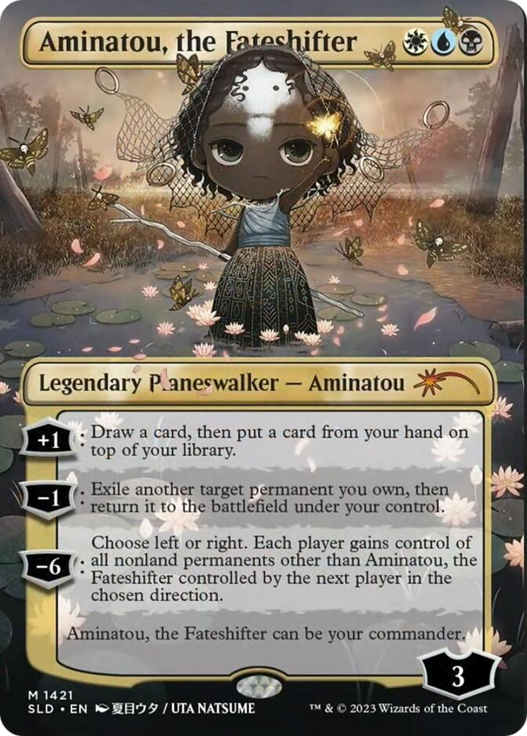 Aminatou, the Fateshifter (Rainbow Foil) [Secret Lair Drop Series] | Card Citadel