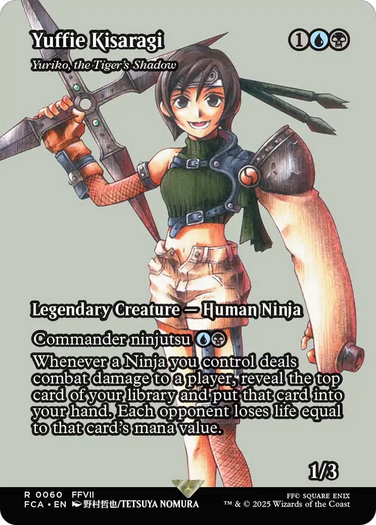 Yuffie Kisaragi - Yuriko, the Tiger's Shadow (Showcase) [FINAL FANTASY : Through the Ages] | Card Citadel