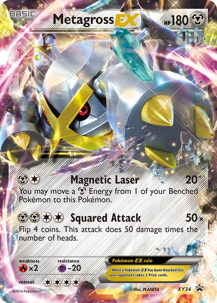 Metagross EX (XY34) [XY: Black Star Promos] | Card Citadel