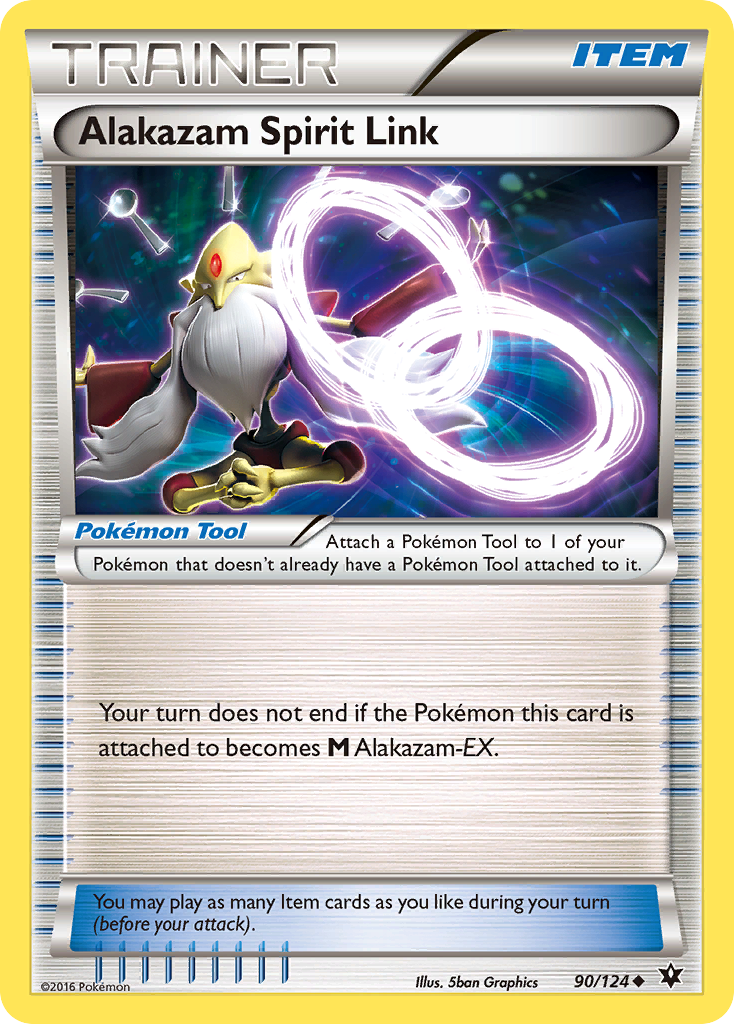 Alakazam Spirit Link (90/124) [XY: Fates Collide] | Card Citadel