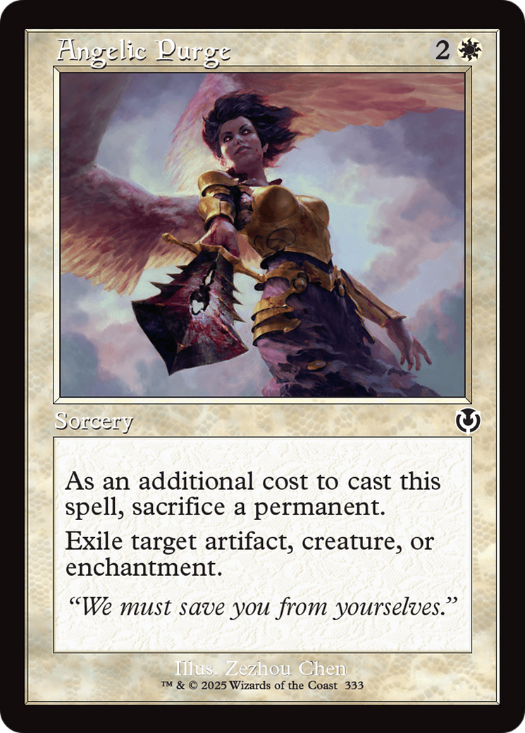 Angelic Purge (Retro Frame) [Innistrad Remastered] | Card Citadel