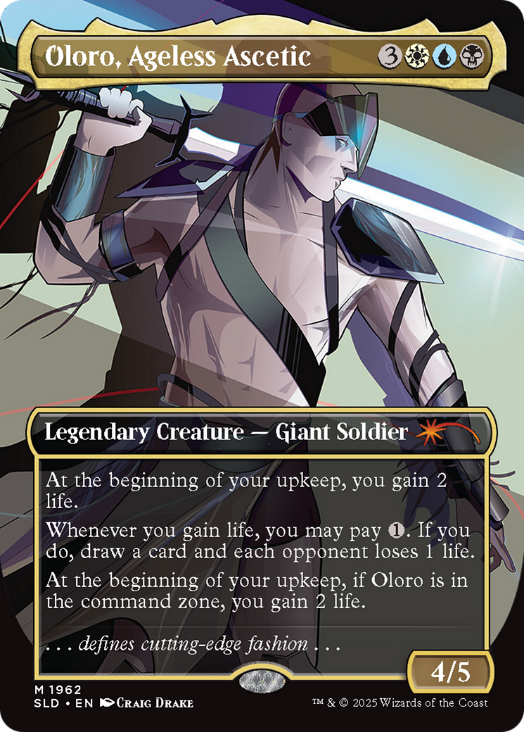 Oloro, Ageless Ascetic (Rainbow Foil) [Secret Lair Drop Series] | Card Citadel