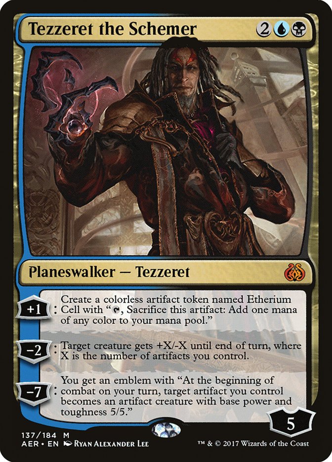 Tezzeret the Schemer [Aether Revolt] | Card Citadel