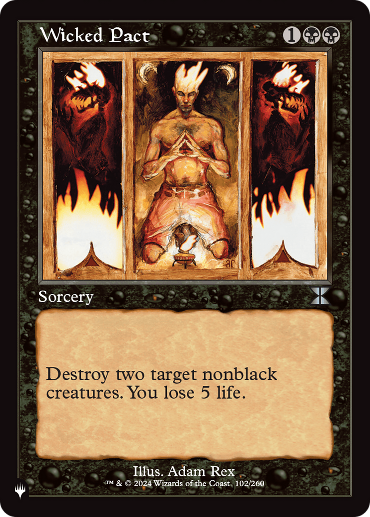 Wicked Pact [The List Reprints] | Card Citadel