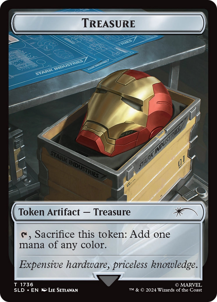 Treasure Token (1736) [Secret Lair Drop Series] | Card Citadel