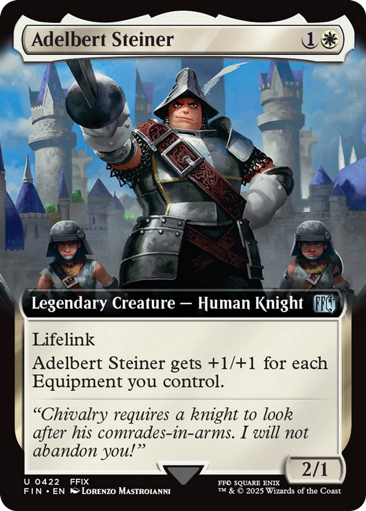Adelbert Steiner (Extended Art) [FINAL FANTASY] | Card Citadel