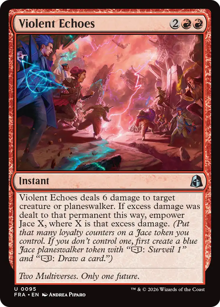 Violent Echoes [Reality Fracture] | Card Citadel
