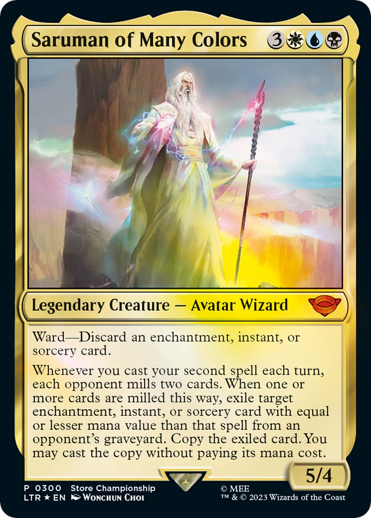 Saruman of Many Colors [Store Championships 2023] | Card Citadel