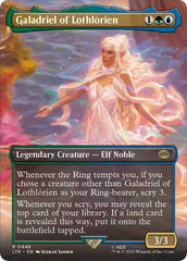 Galadriel of Lothlorien (Borderless Alternate Art) [The Lord of the Rings: Tales of Middle-Earth] | Card Citadel