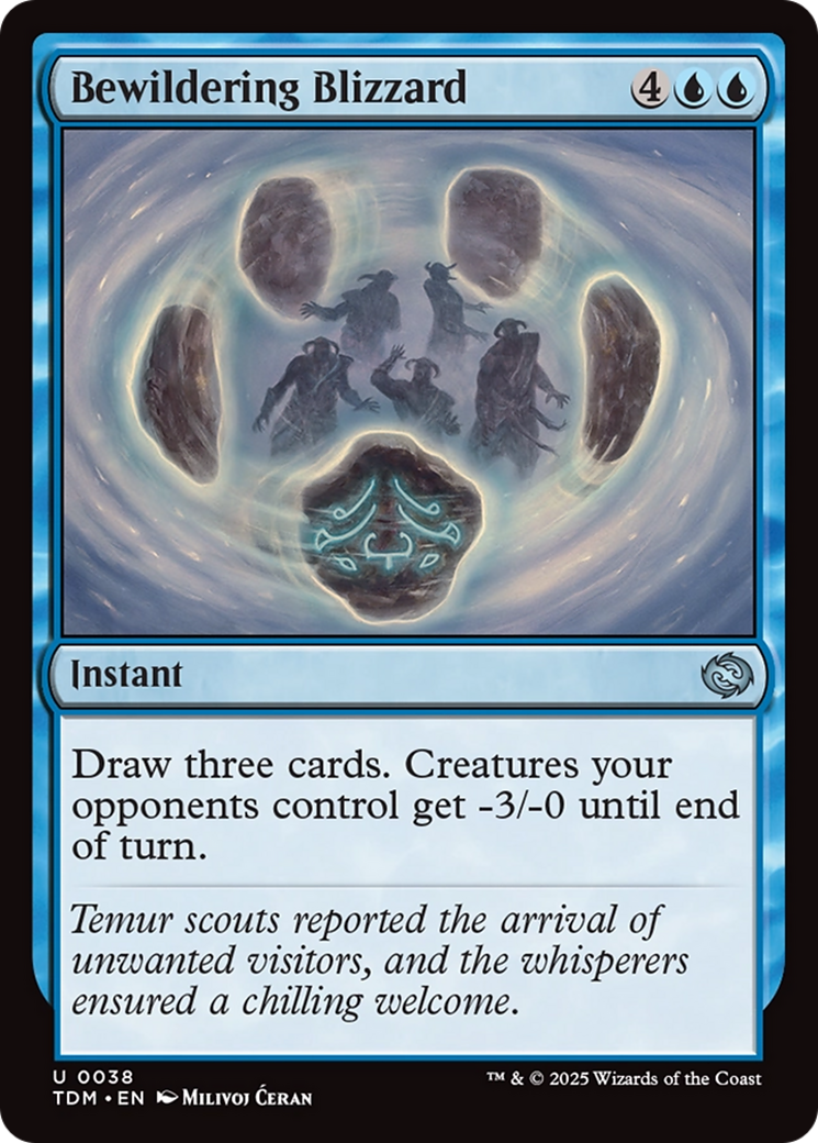 Bewildering Blizzard [Tarkir: Dragonstorm] | Card Citadel