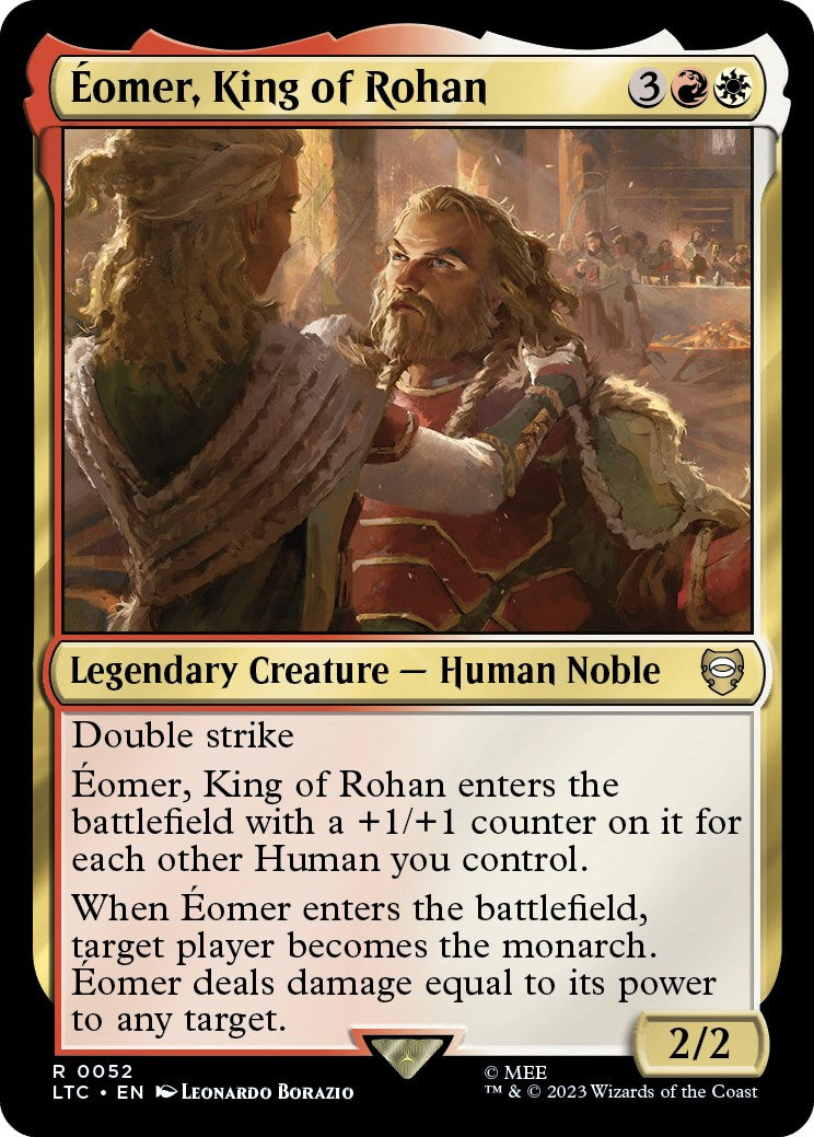 Eomer, King of Rohan [The Lord of the Rings: Tales of Middle-Earth Commander] | Card Citadel