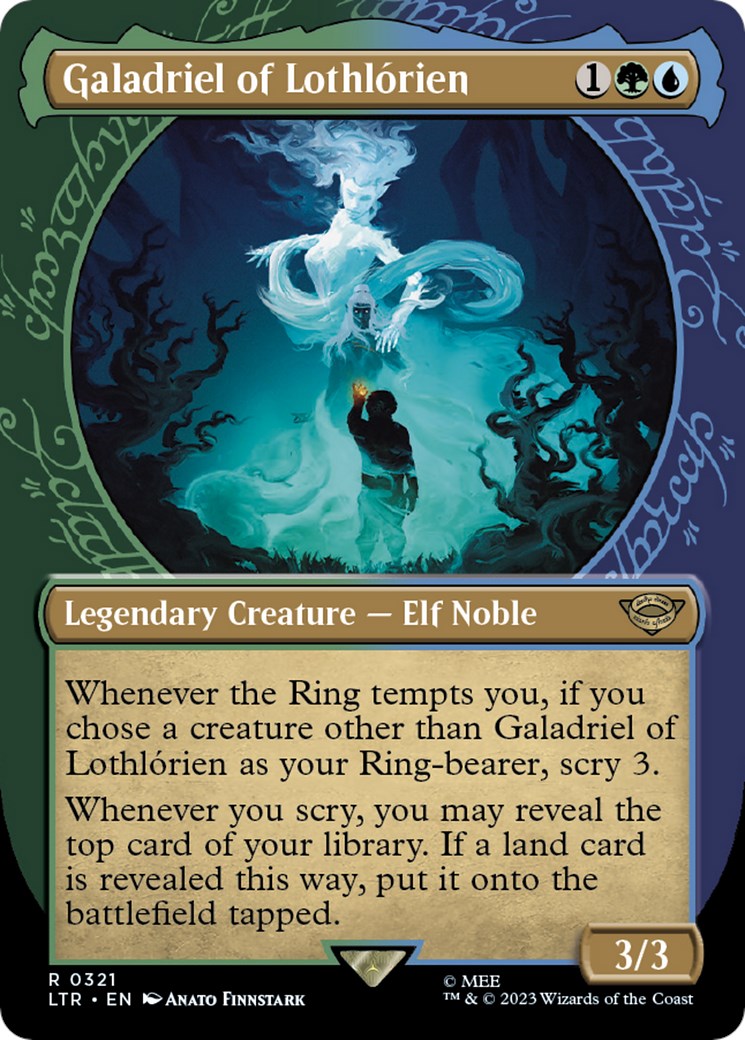 Galadriel of Lothlorien (Showcase Ring Frame) [The Lord of the Rings: Tales of Middle-Earth] | Card Citadel