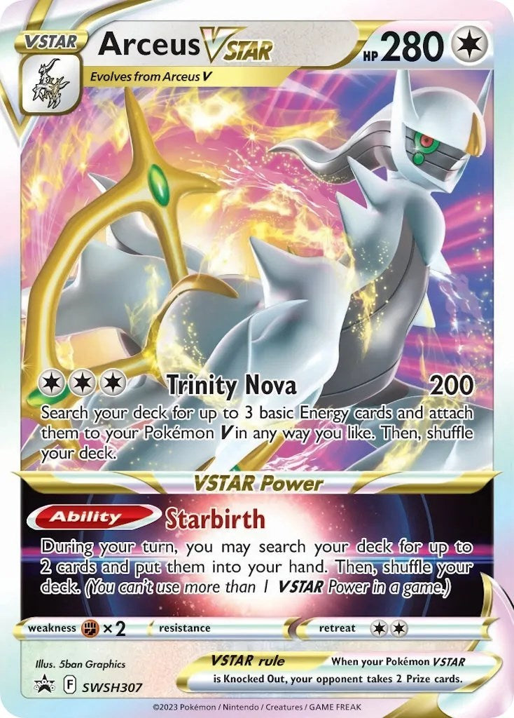 Arceus VSTAR (SWSH307) [Sword & Shield: Black Star Promos] | Card Citadel