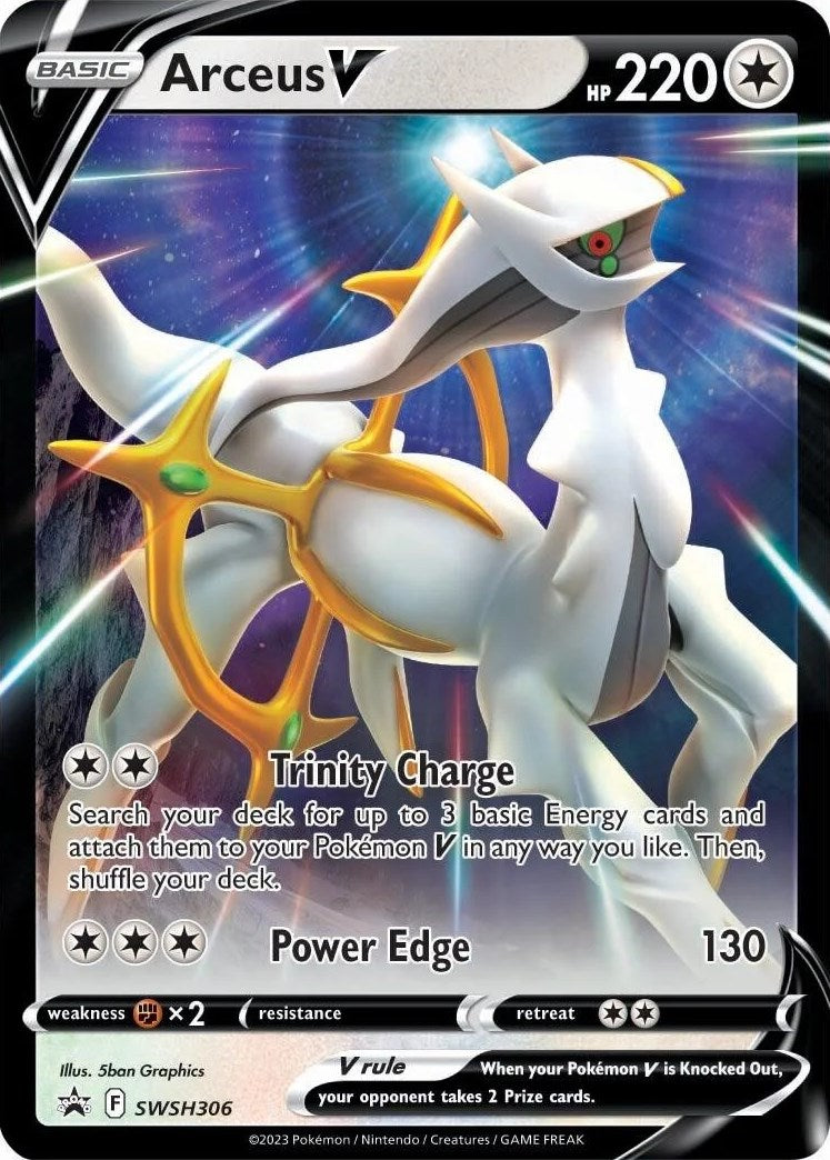 Arceus V (SWSH306) [Sword & Shield: Black Star Promos] | Card Citadel