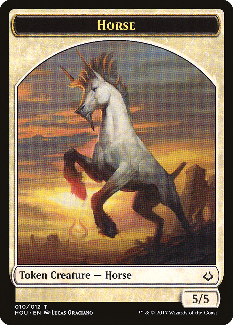 Vampire // Horse Double-Sided Token [The List] | Card Citadel