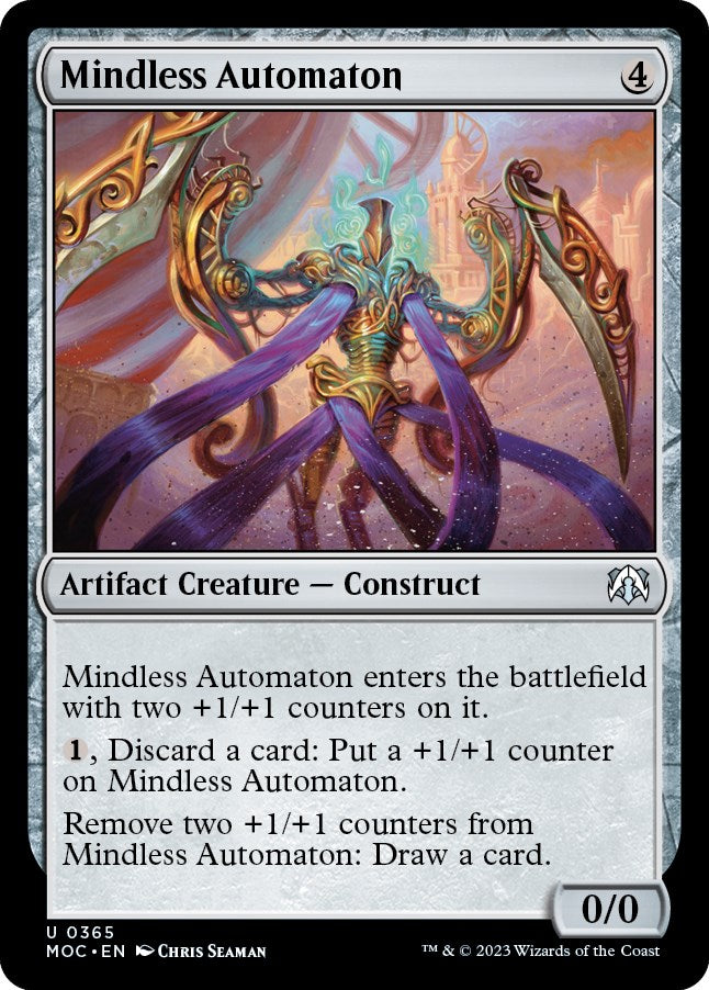 Mindless Automaton [March of the Machine Commander] | Card Citadel