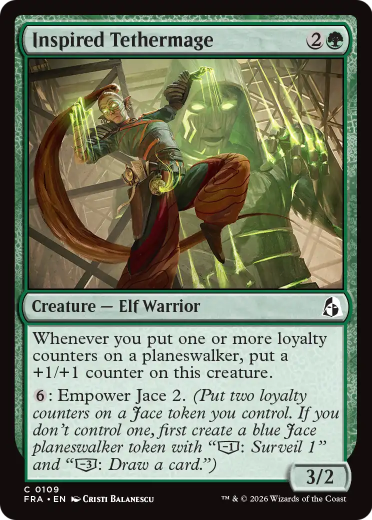 Inspired Tethermage [Reality Fracture] | Card Citadel