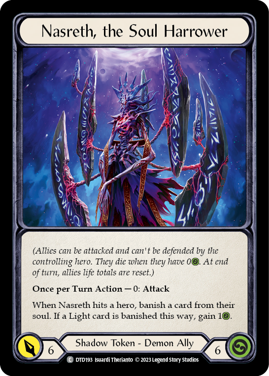Nasreth, the Soul Harrower [DTD193] (Dusk Till Dawn) | Card Citadel