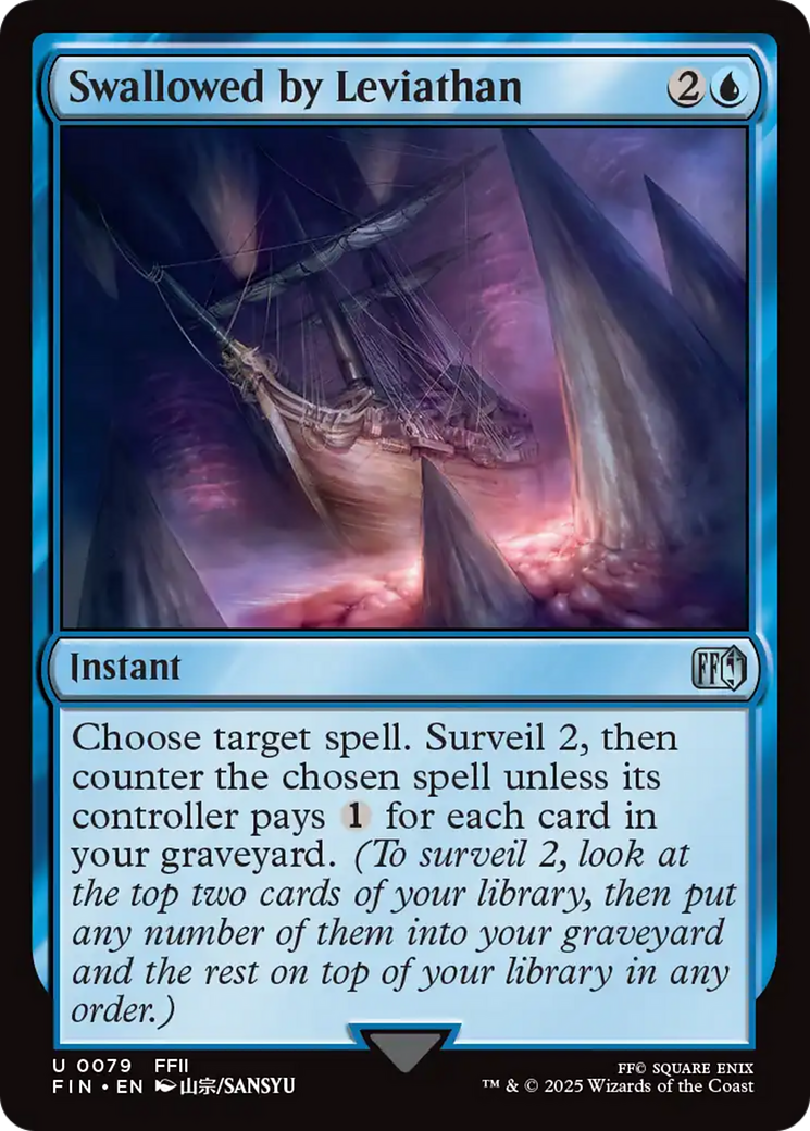 Swallowed by Leviathan [FINAL FANTASY] | Card Citadel