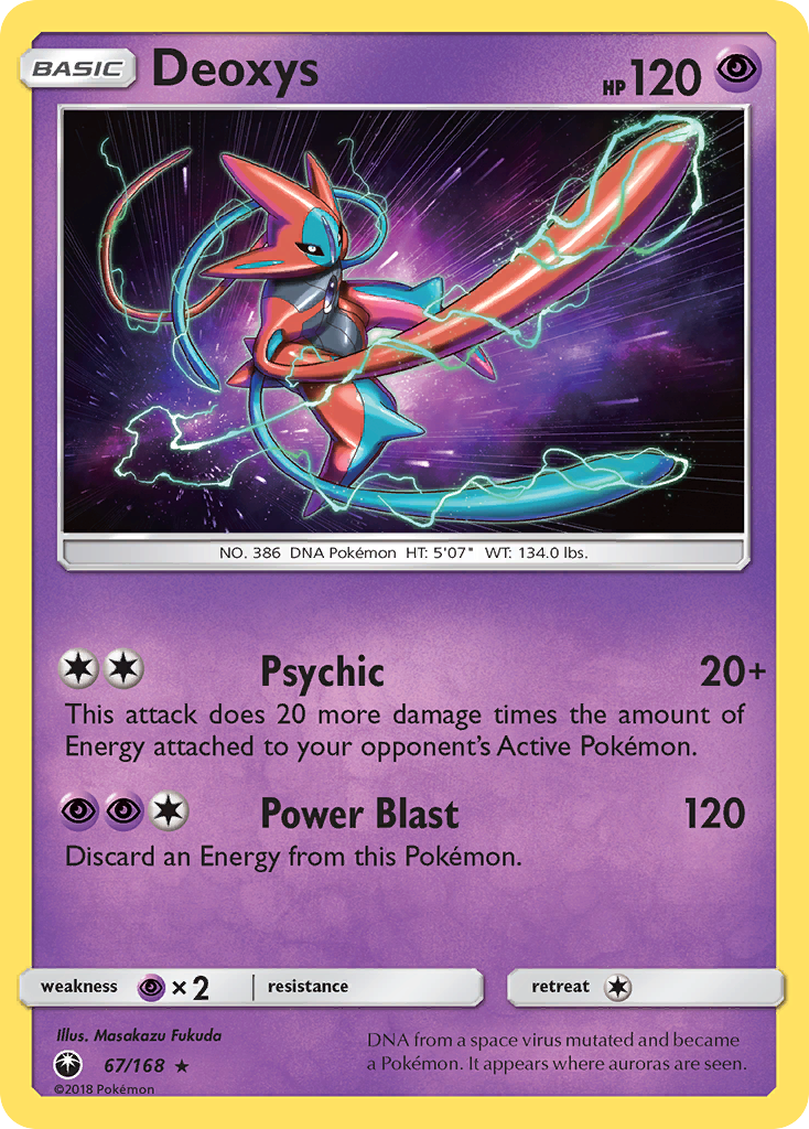 Deoxys (67/168) [Sun & Moon: Celestial Storm] | Card Citadel