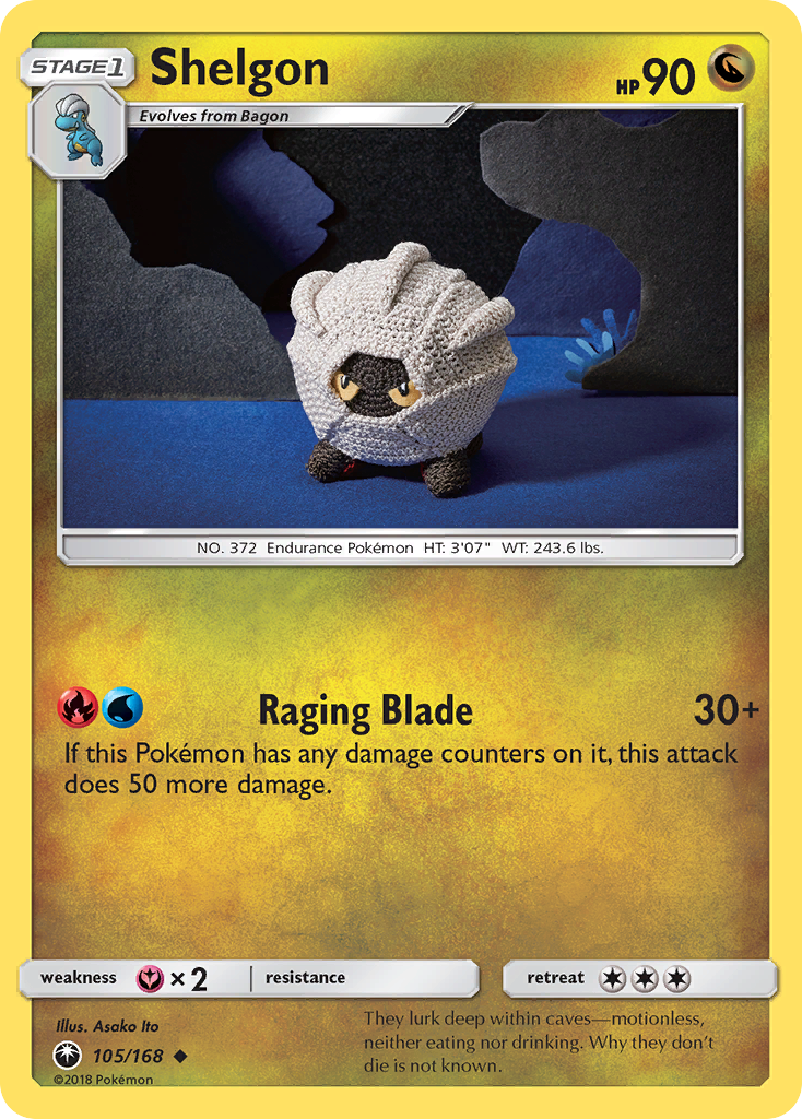 Shelgon (105/168) [Sun & Moon: Celestial Storm] | Card Citadel