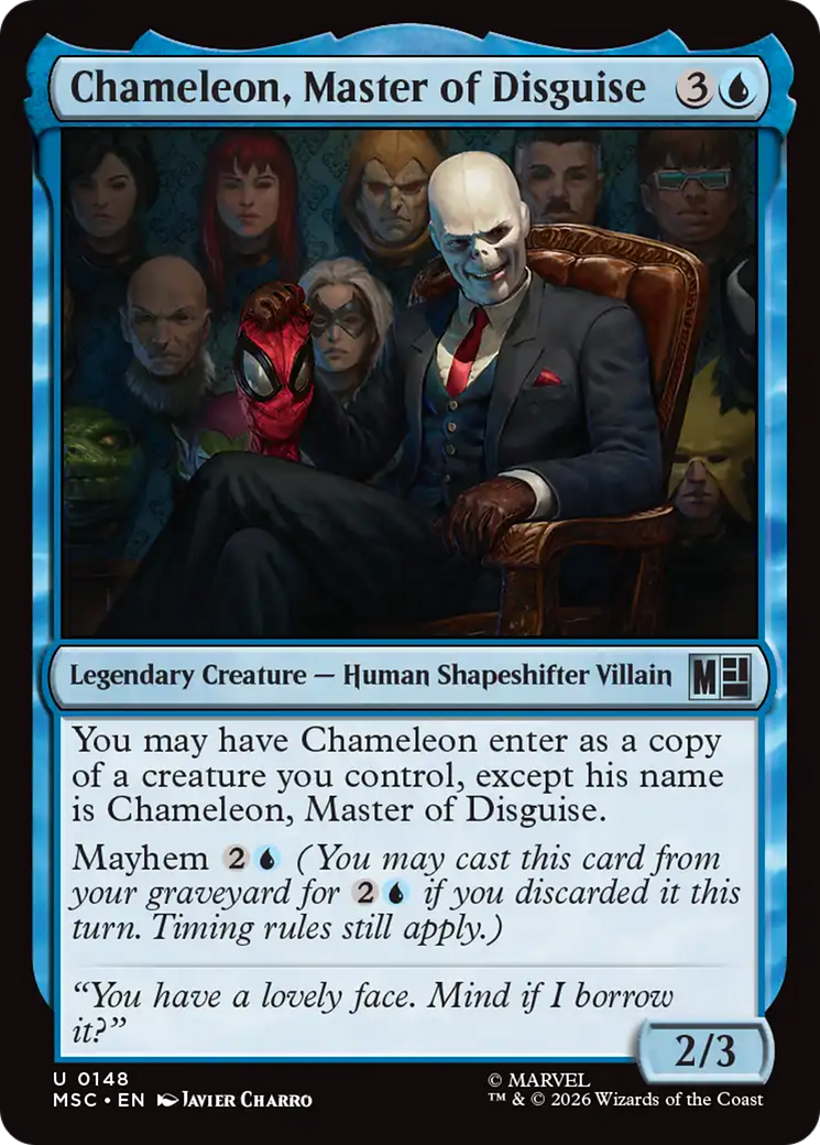 Chameleon, Master of Disguise [Marvel Super Heroes Commander] | Card Citadel
