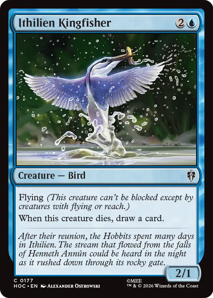 Ithilien Kingfisher [The Hobbit: Eternal-Legal] | Card Citadel