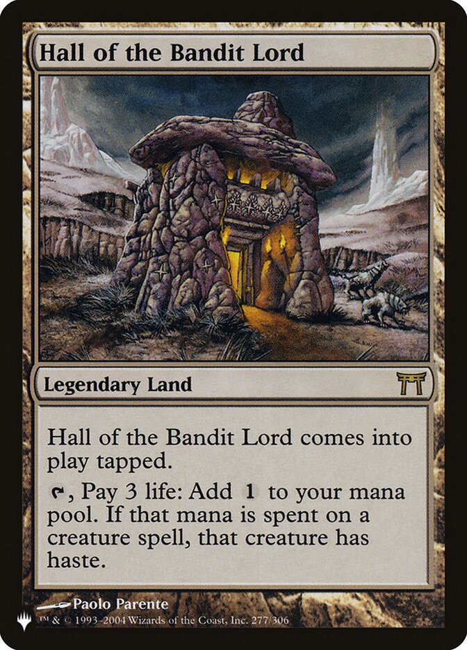 Hall of the Bandit Lord [The List] | Card Citadel