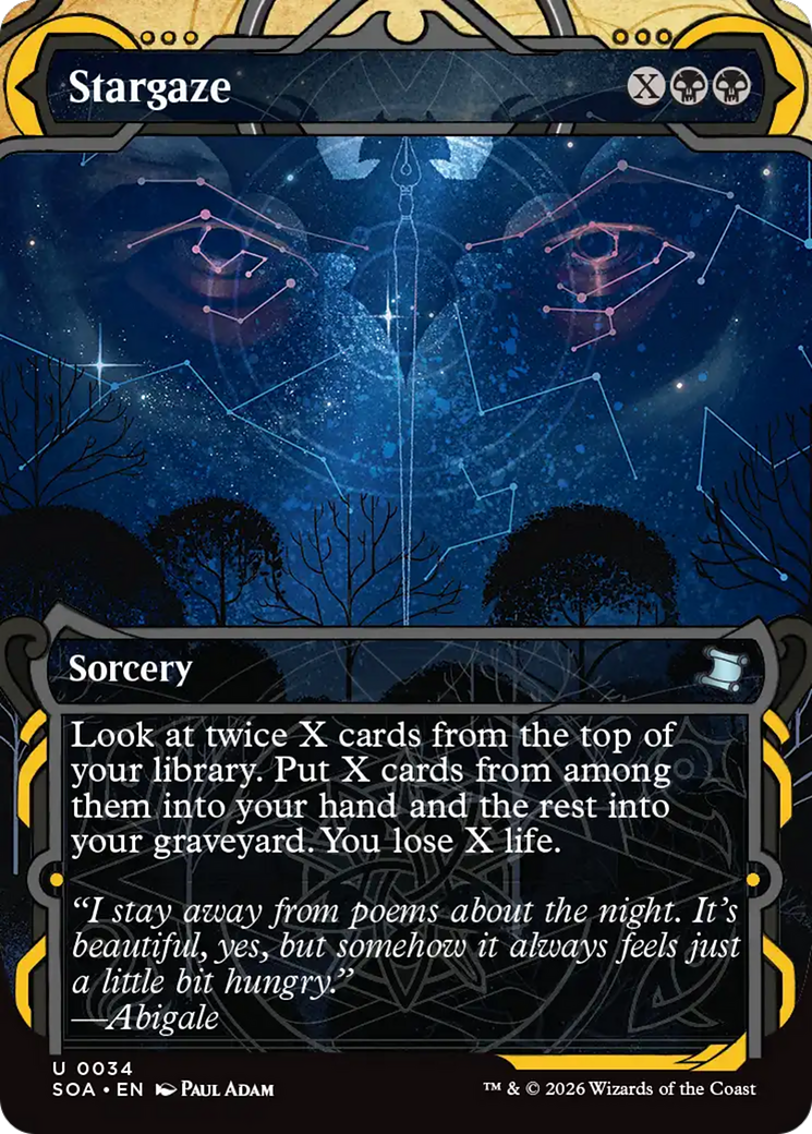 Stargaze [Secrets of Strixhaven: Mystical Archive] | Card Citadel