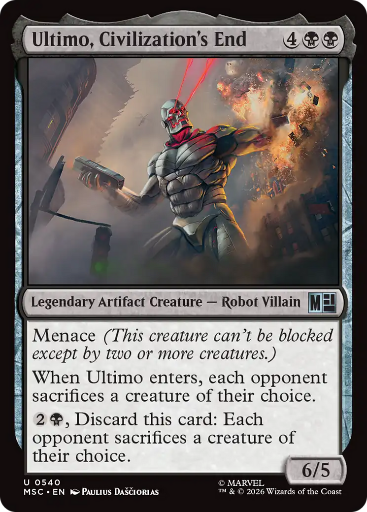Ultimo, Civilization's End [Marvel Super Heroes Commander] | Card Citadel