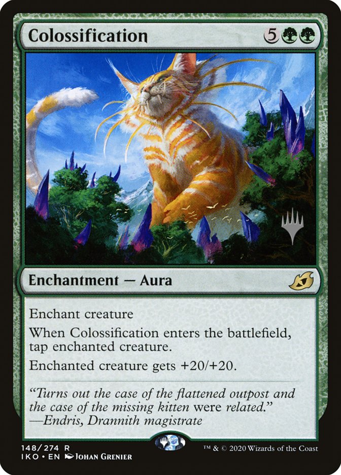 Colossification (Promo Pack) [Ikoria: Lair of Behemoths Promos] | Card Citadel