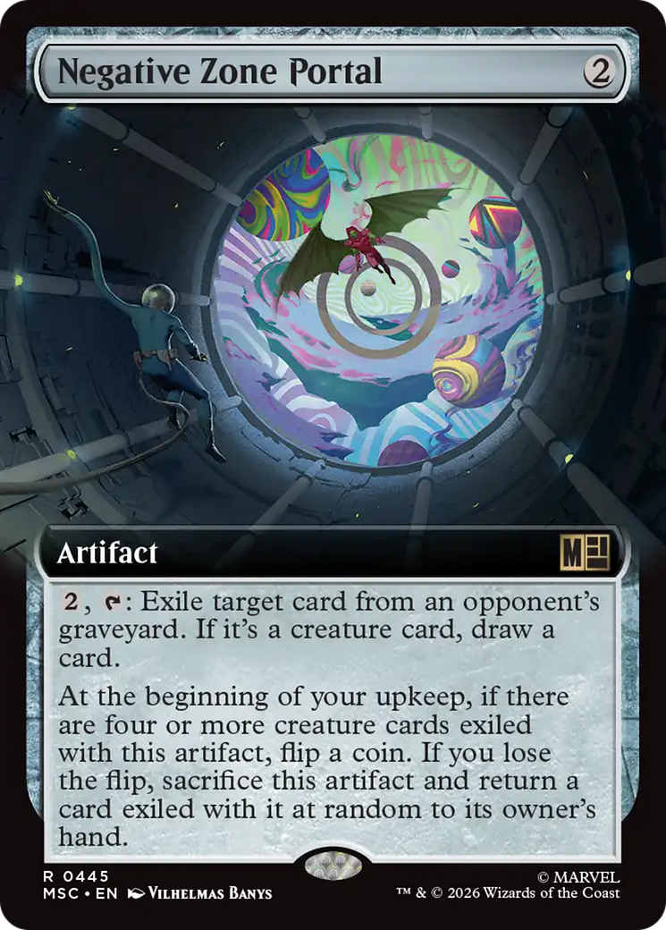 Negative Zone Portal (Extended Art) [Marvel Super Heroes Commander] | Card Citadel