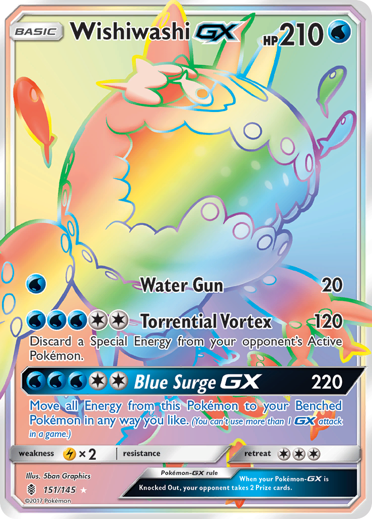 Wishiwashi GX (151/145) [Sun & Moon: Guardians Rising] | Card Citadel