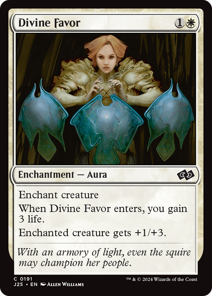 Divine Favor [Foundations Jumpstart] | Card Citadel